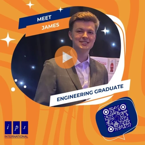 Meet James, Engineering Graduate